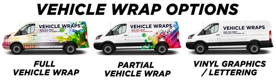 Streetsville Vehicle Wraps vehicle wrap options
