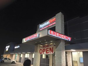 Mississauga Lighted Signs channel letters banner outdoor storefront building illuminated backlit sign 300x225