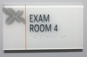 Room ID Signs acrylic indoor lobby wayfinding 300x198